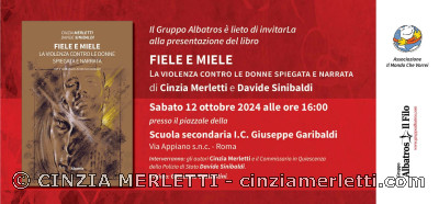 Presentazione del libro &quot;Fiele e miele. La violenza ... Immagine 2