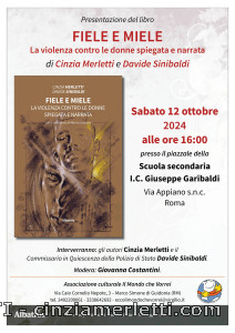 Presentazione del libro "Fiele e miele. La violenza ...